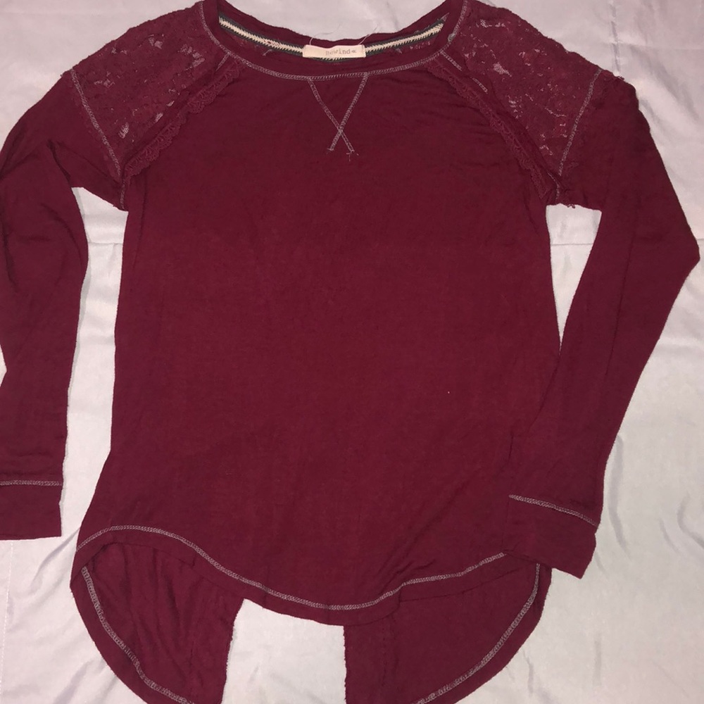 Long sleeve blouse